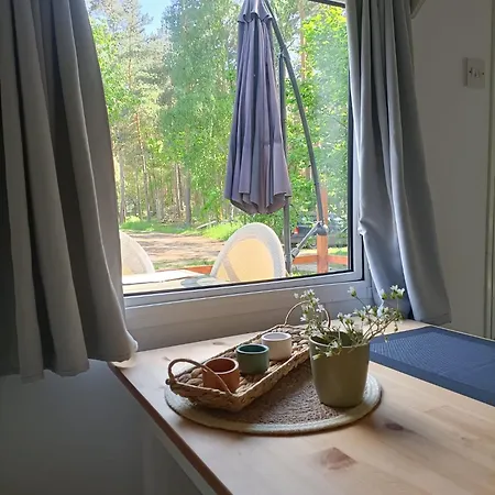 مكان تخييم Tinyhaus Idyllisch Am Waldesrand كوتبوس