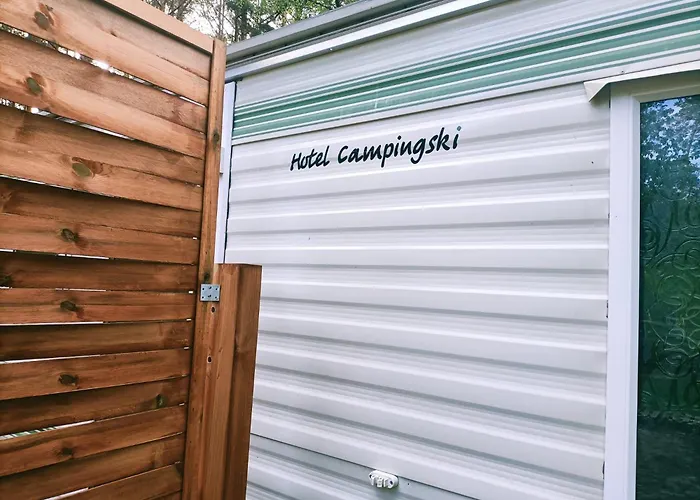 Tinyhaus Idyllisch Am Waldesrand Camping Cottbus